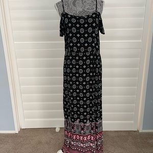 Boho maxi dress Medium